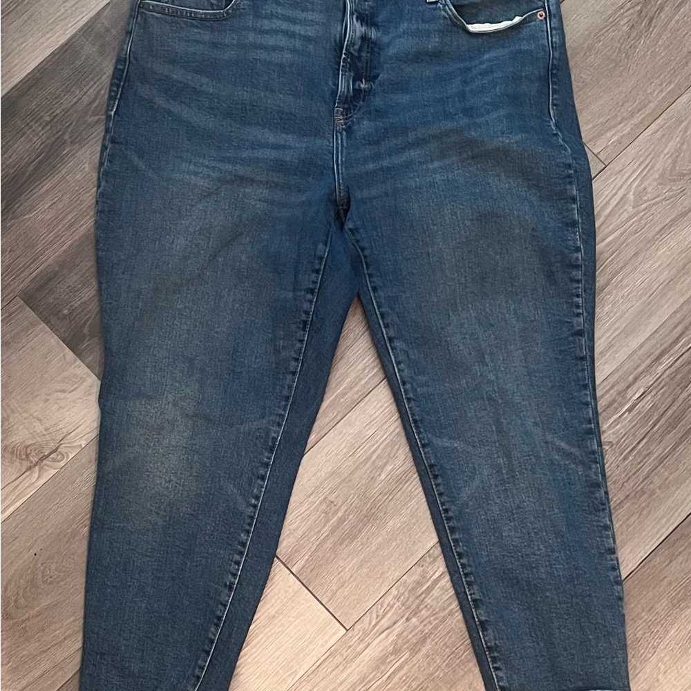 Old Navy Dark Blue Ankle Jeans